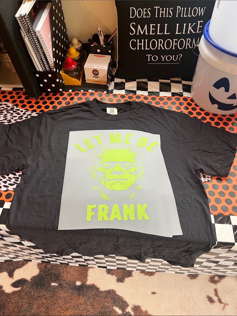 Comfort Colors Halloween size L t-shirt